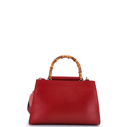Gucci Nymphaea Top Handle Bag Leather Small