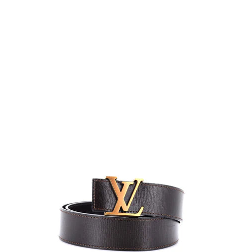 Louis Vuitton LV Initiales Belt Leather Wide 90