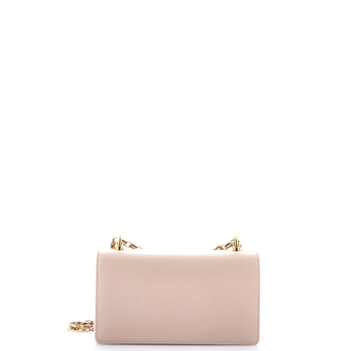 Dolce & Gabbana DG Girls Flap Bag Embellished Leather Small