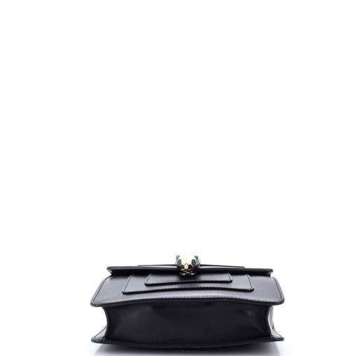 Bvlgari Serpenti Forever Square Shoulder Bag Leather Small