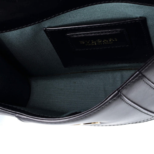 Bvlgari Serpenti Forever Square Shoulder Bag Leather Small