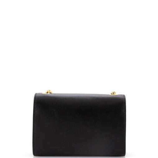 Saint Laurent Classic Monogram Tassel Crossbody Bag Leather Small