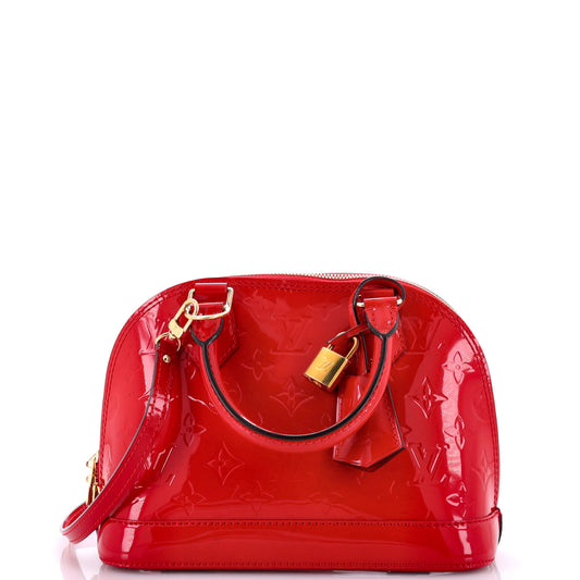 Louis Vuitton Alma Handbag Monogram Vernis BB