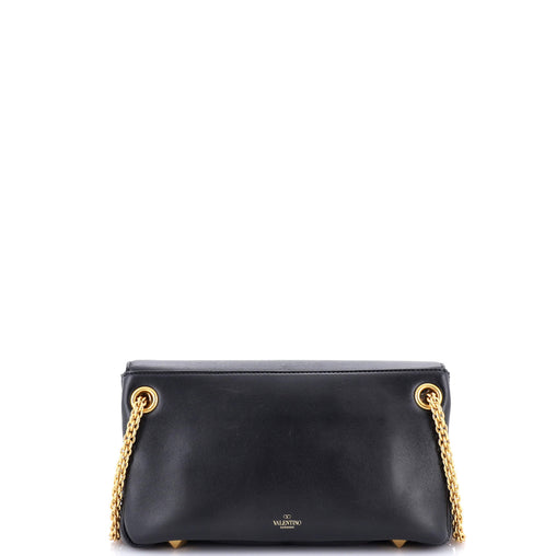 Valentino Garavani Stud Sign Shoulder Bag Leather
