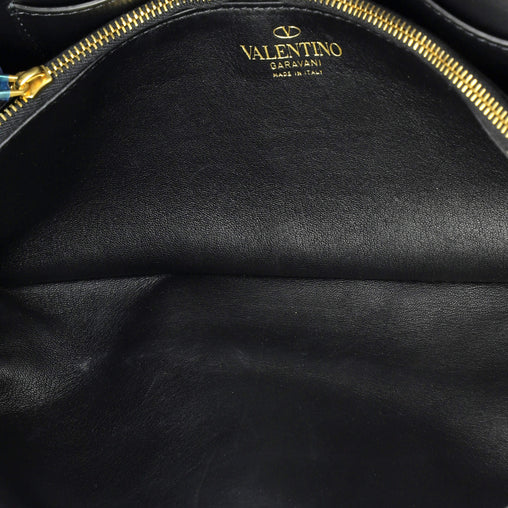 Valentino Garavani Stud Sign Shoulder Bag Leather