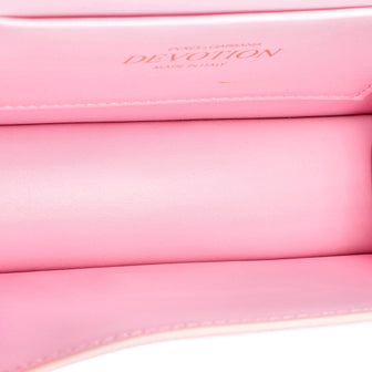 Dolce & Gabbana Devotion Top Handle Bag Leather Small