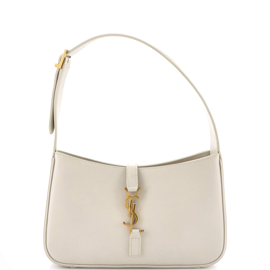 Saint Laurent Le 5 a 7 Hobo Leather Small