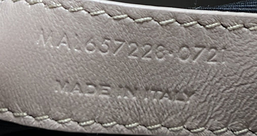 Saint Laurent Le 5 a 7 Hobo Leather Small