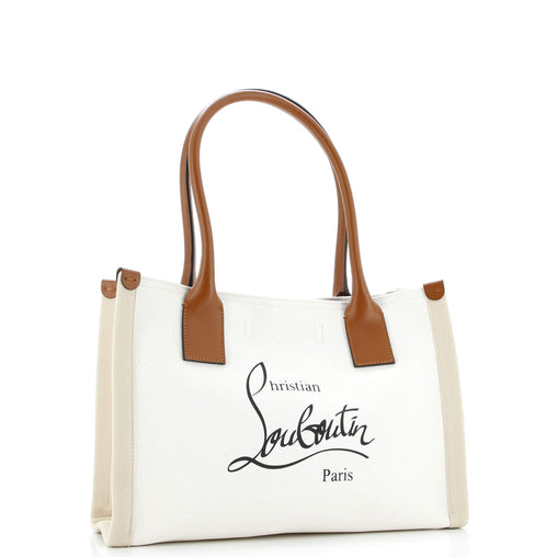 Christian Louboutin Nastroloubi Tote Printed Canvas Medium