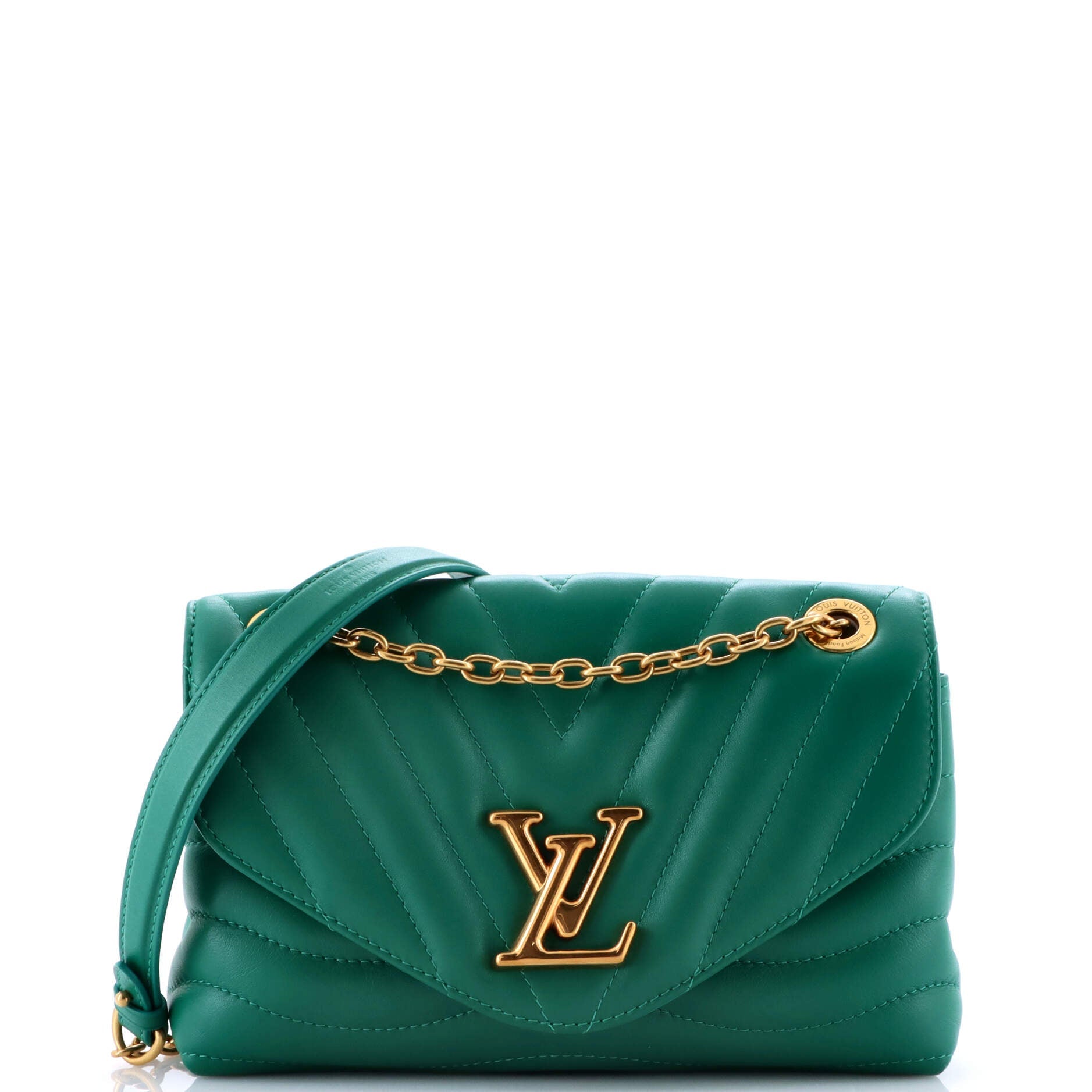Louis Vuitton New Wave Chain Bag NM Quilted Leather MM