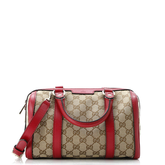 Gucci Convertible Joy Boston Bag GG Canvas Small
