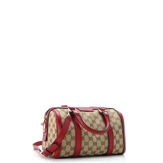 Gucci Convertible Joy Boston Bag GG Canvas Small