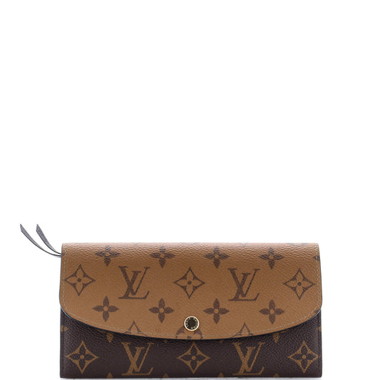 Louis Vuitton Emilie Wallet Reverse Monogram Canvas