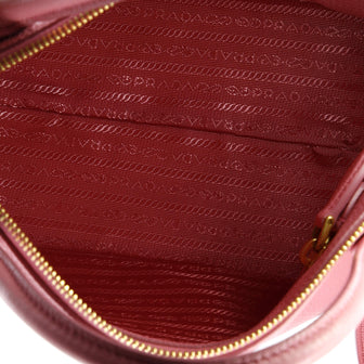 Prada Convertible Top Handle Satchel Vitello Daino Small