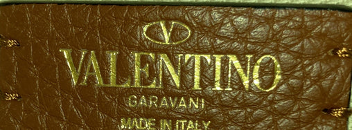 Valentino Garavani Rockstud Summer Tote Raffia Small