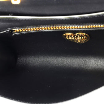 Dolce & Gabbana Devotion Full Flap Shoulder Bag Quilted Leather Small