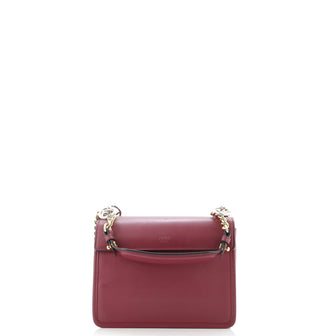 Fendi Kan I F Shoulder Bag Leather Small