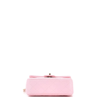 Chanel Classic Single Flap Bag Quilted Lambskin Mini