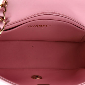 Chanel Classic Single Flap Bag Quilted Lambskin Mini