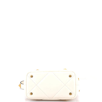 Valentino Garavani Roman Stud Top Handle Bag Quilted Leather Small