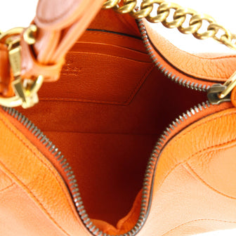 Gucci Aphrodite Zip Shoulder Bag Leather Small