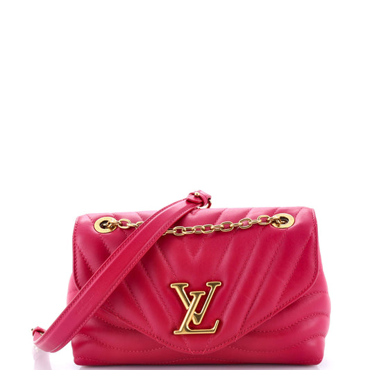Louis Vuitton New Wave Chain Bag NM Quilted Leather MM