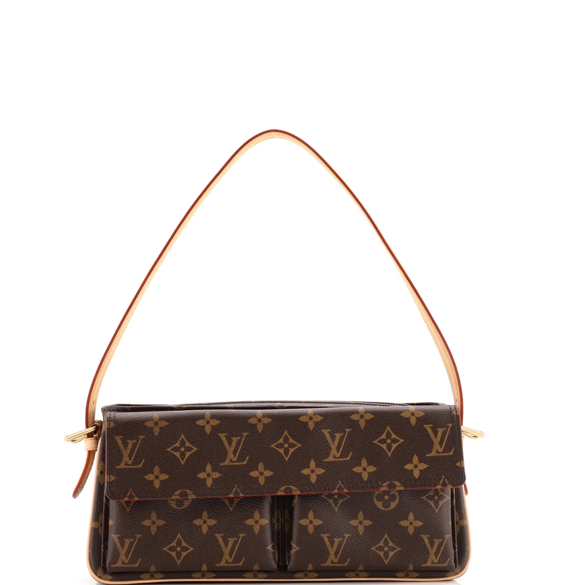 Louis Vuitton Viva Cite Handbag Monogram Canvas MM