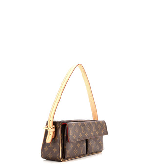 Louis Vuitton Viva Cite Handbag Monogram Canvas MM