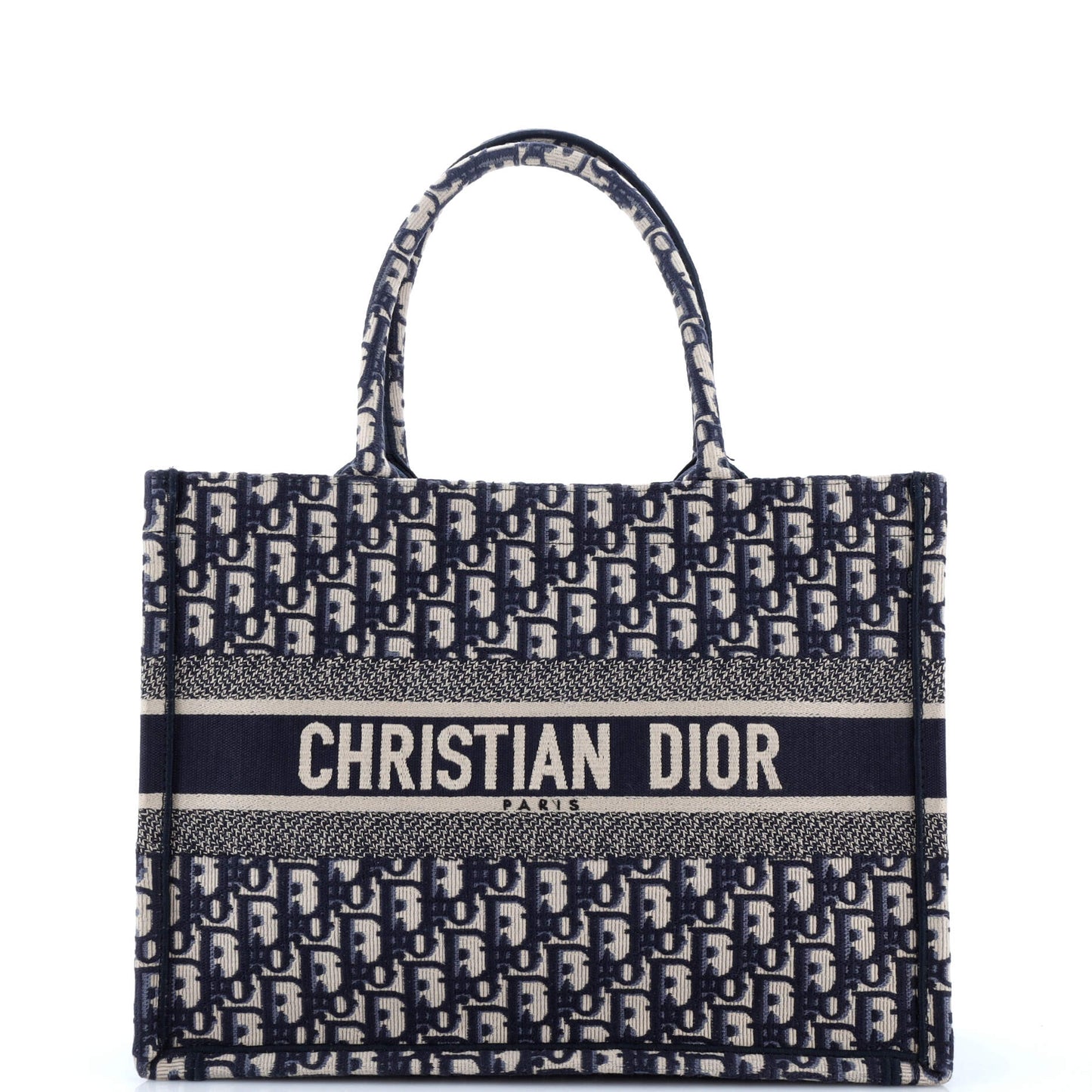 Christian Dior Book Tote Oblique Canvas Medium