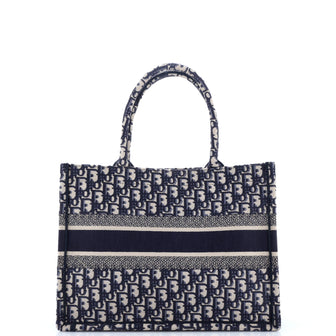 Christian Dior Book Tote Oblique Canvas Medium