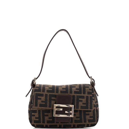 Fendi Baguette Bag Zucca Canvas Mini