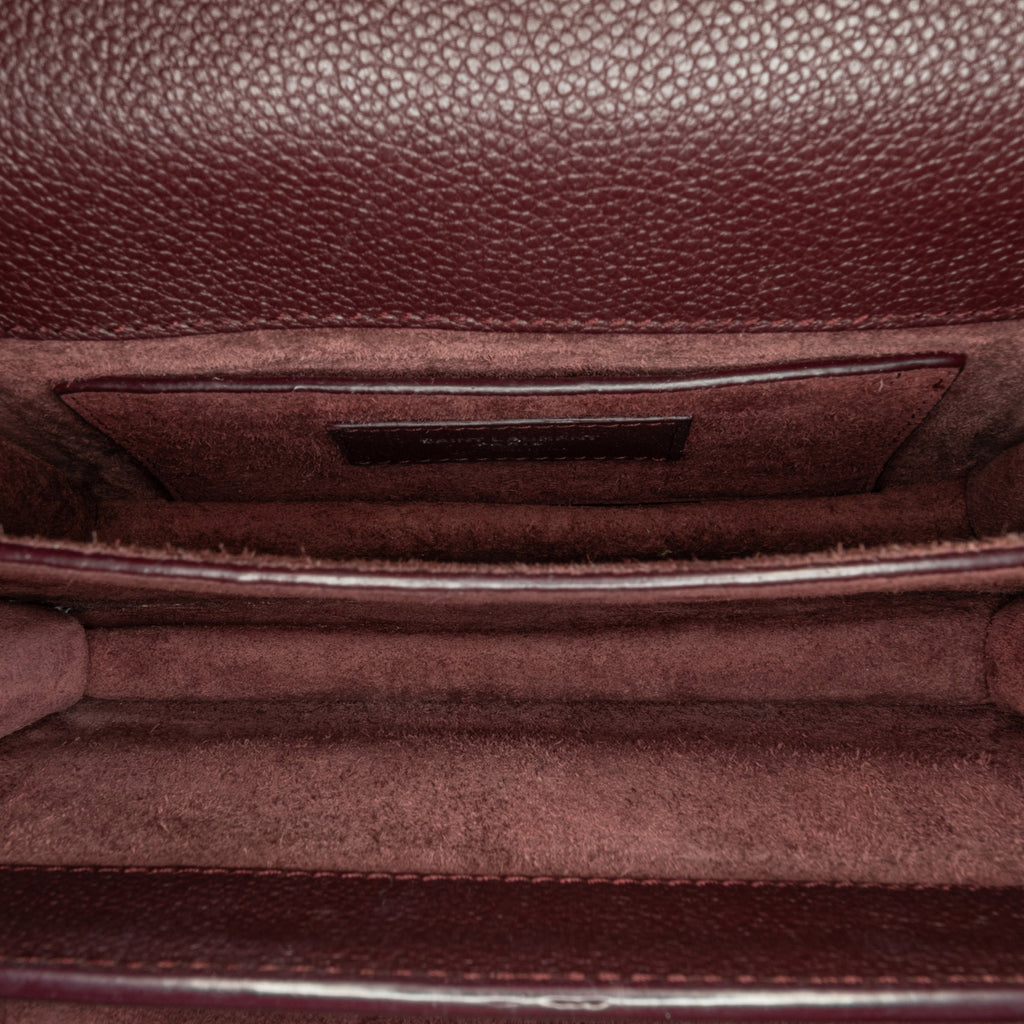 Saint Laurent Small Grained Calfskin Sunset