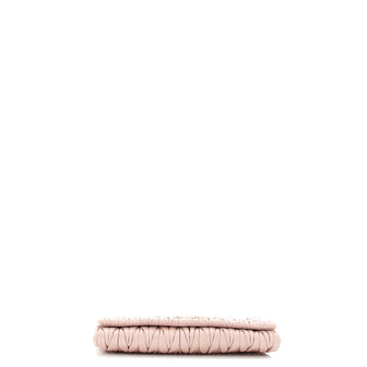 Miu Miu Flap Crossbody Bag Matelasse Leather Small