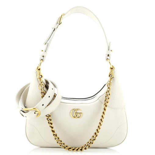 Gucci Aphrodite Zip Shoulder Bag Leather Small