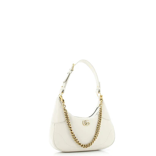 Gucci Aphrodite Zip Shoulder Bag Leather Small