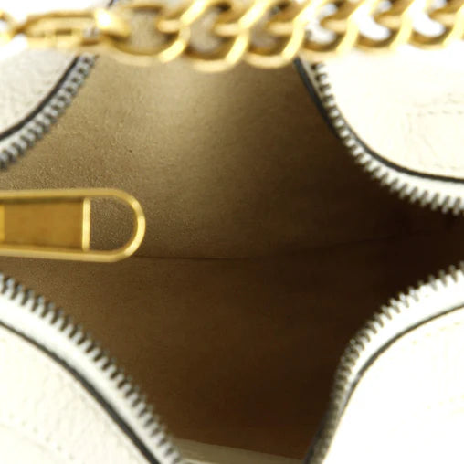 Gucci Aphrodite Zip Shoulder Bag Leather Small