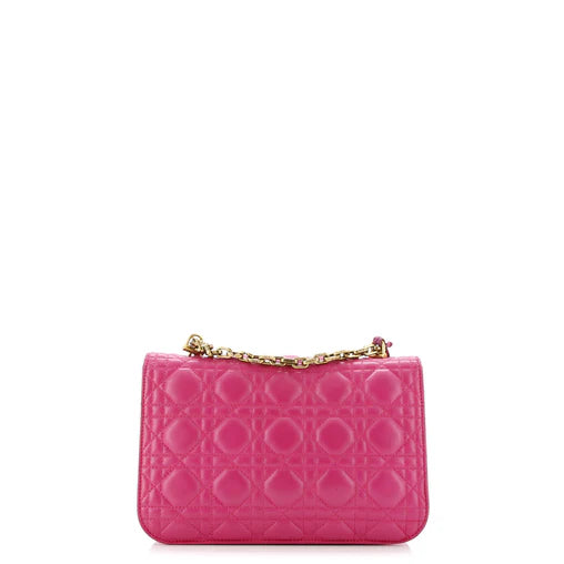 Christian Dior Dioraddict Flap Bag Cannage Quilt Lambskin Medium