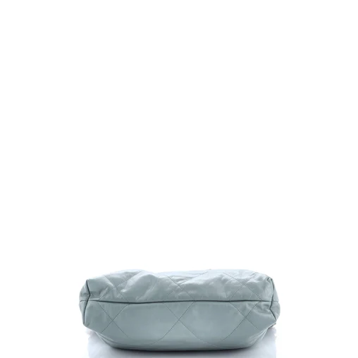 Chanel 22 Chain Hobo Quilted Calfskin Small