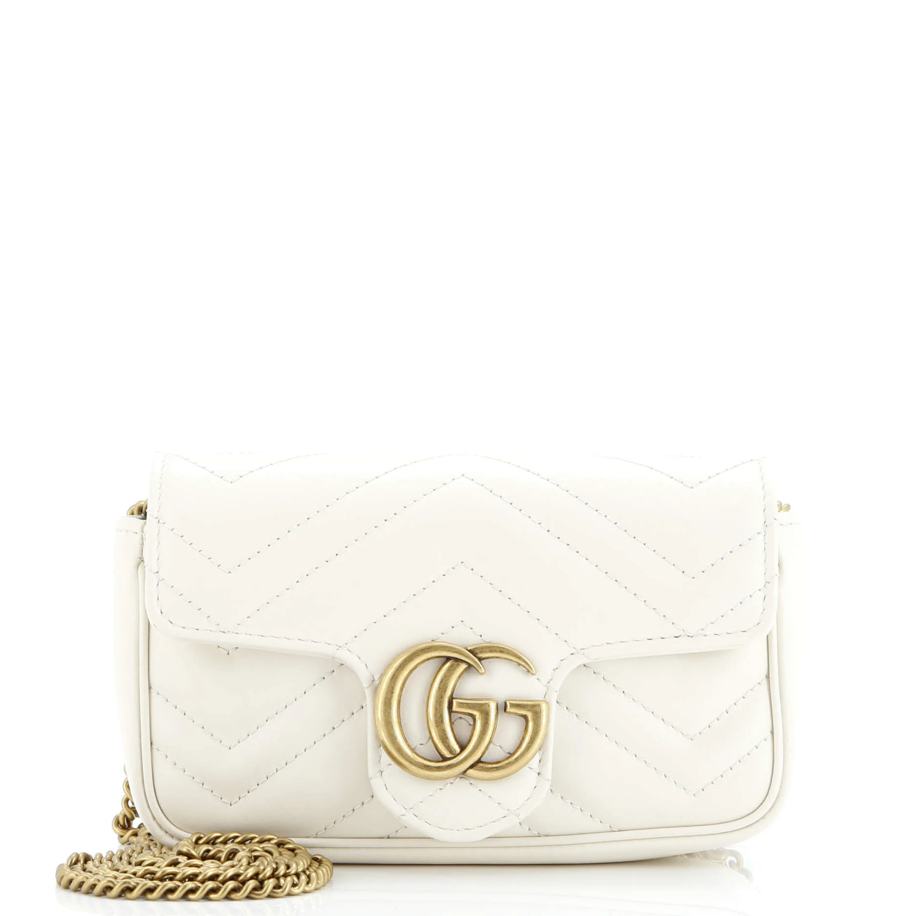 Gucci GG Marmont Flap Bag Matelasse Leather Super Mini