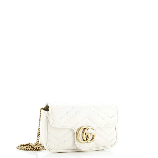 Gucci GG Marmont Flap Bag Matelasse Leather Super Mini