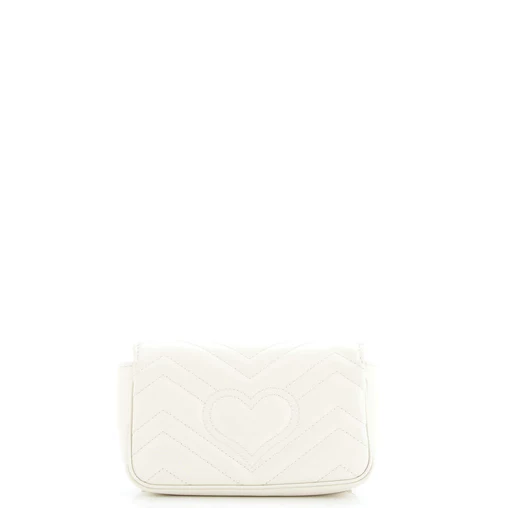Gucci GG Marmont Flap Bag Matelasse Leather Super Mini
