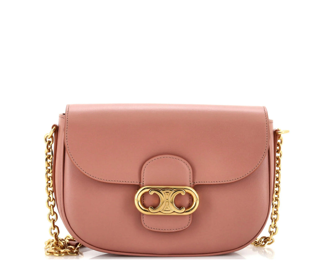 Celine Chaine Maillon Triomphe Bag Leather Medium