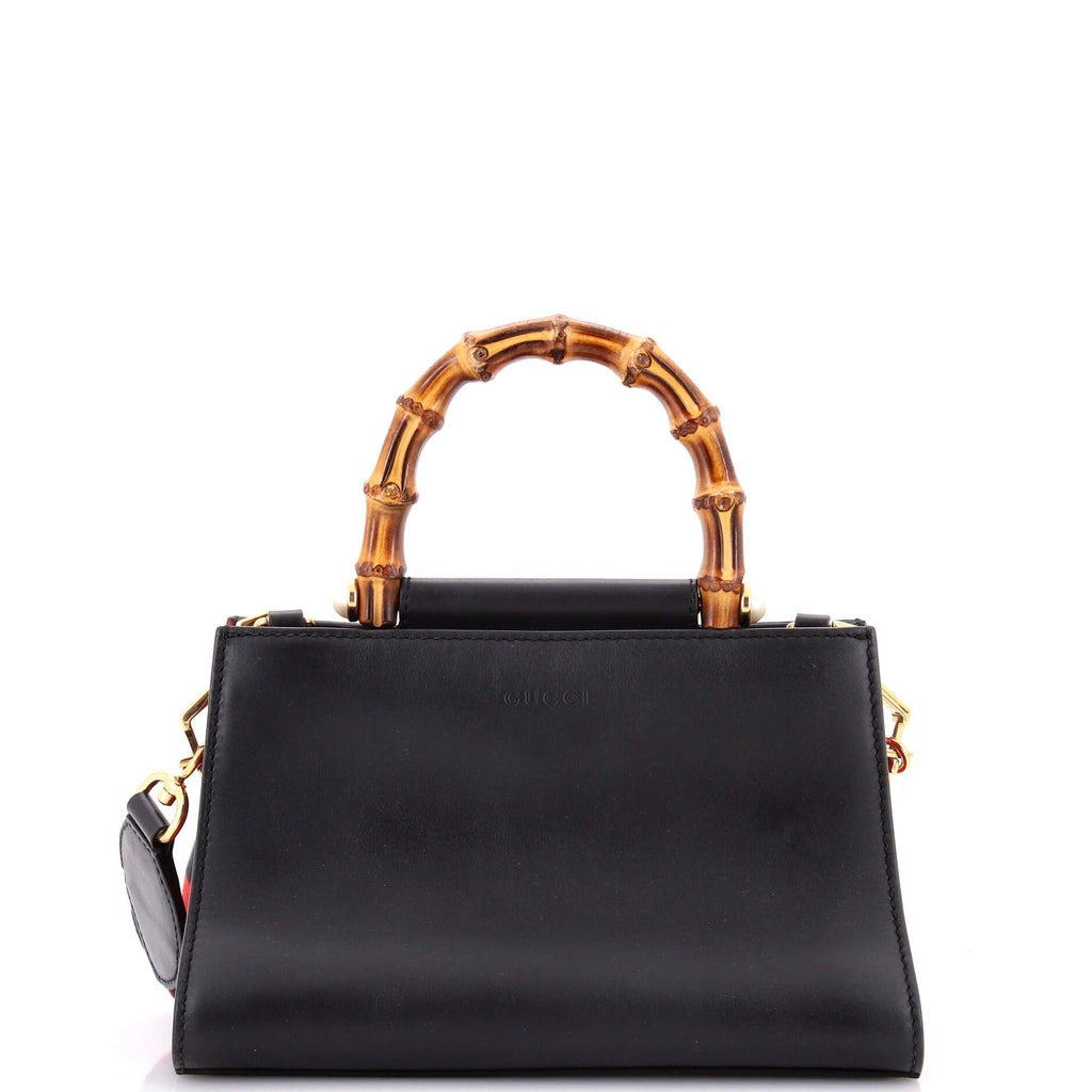 Gucci Nymphaea Top Handle Bag Leather Mini