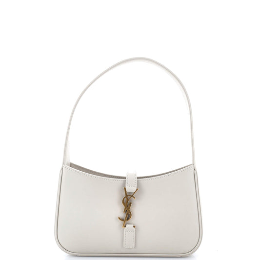 Saint Laurent Le 5 a 7 Hobo Leather Mini