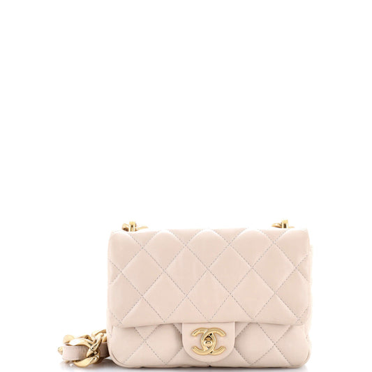 Chanel Funky Town Flap Bag Quilted Lambskin Small