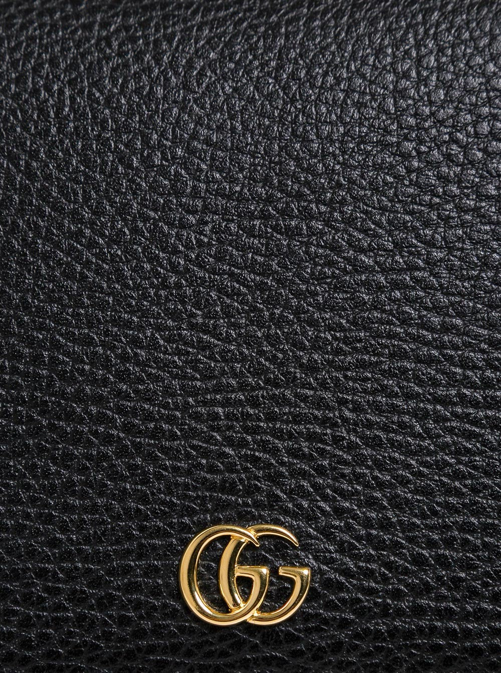 Gucci Petite GG Marmont Chain Wallet Leather Mini