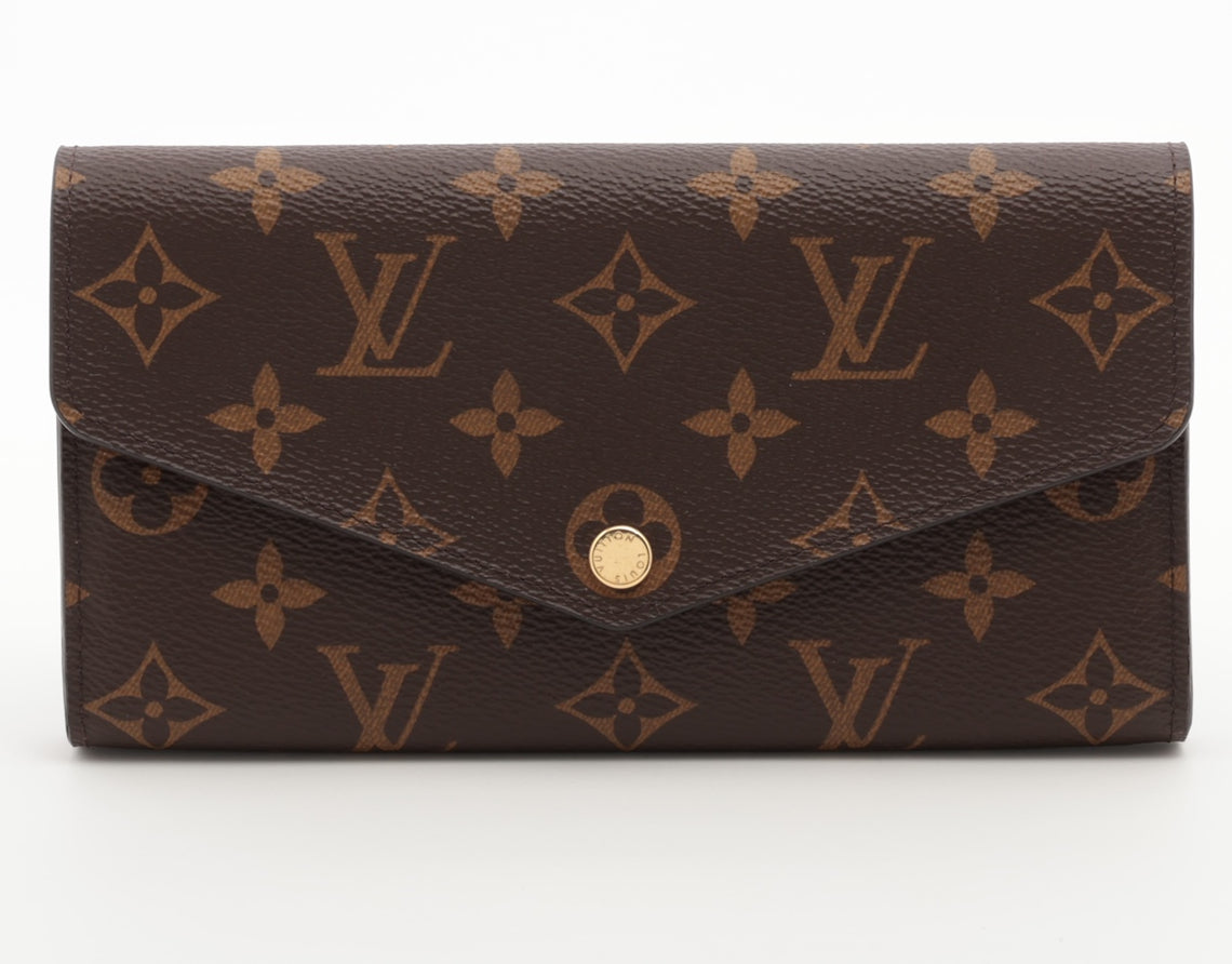 Louis Vuitton Monogram Portefeuille Fuschia