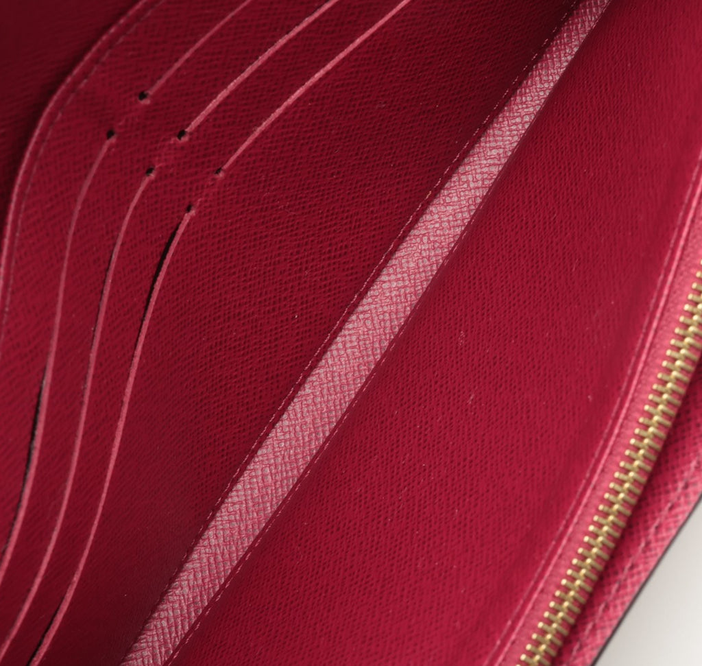 Louis Vuitton Monogram Portefeuille Fuschia