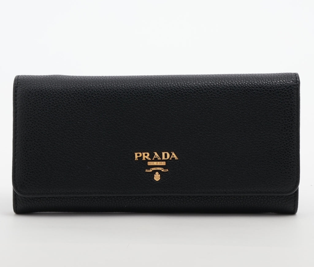 Prada Leather Long Wallet