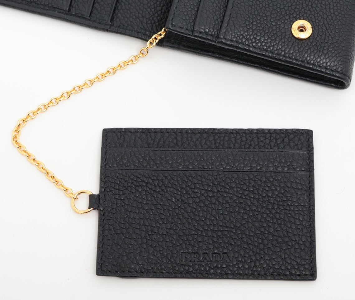 Prada Leather Long Wallet